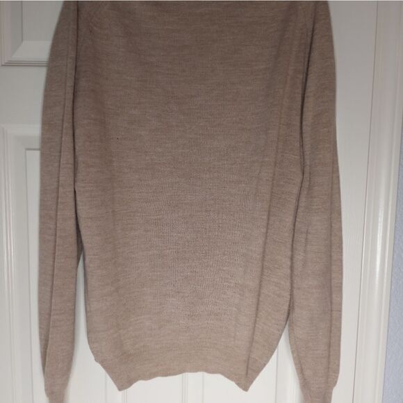 Ben HoganBeige Men's Sz XL 100% Dupont Orlon Sweater Pullover VNeck RARE Vtg - Picture 7 of 7